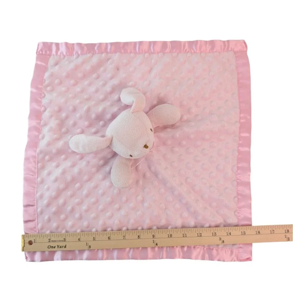 Pink Bunny Rabbit Lovey 15